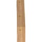 Ekena Millwork 5 1/2"W x 22"D x 30"H Merced Smooth Knee Brace, Western Red Cedar BRC06X22X30MRC00SWR - alternate 2